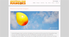 Desktop Screenshot of mangoes.net.au