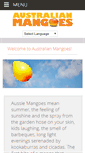 Mobile Screenshot of mangoes.net.au