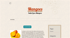 Desktop Screenshot of mangoes.in